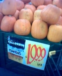 Twenty-dollar pumpkins