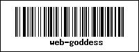 web-goddess barcode