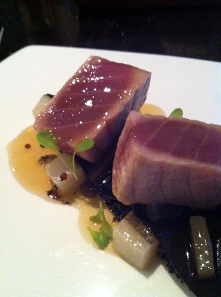 Jamon Poached Tuna