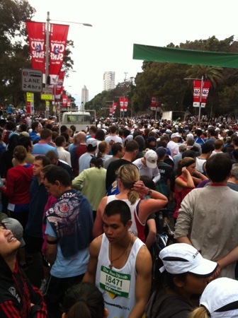 Waiting for the Green start