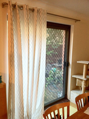 Dining room curtains