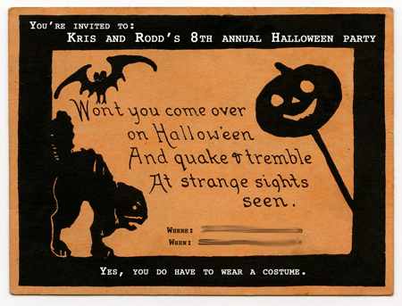 Halloween Invitation