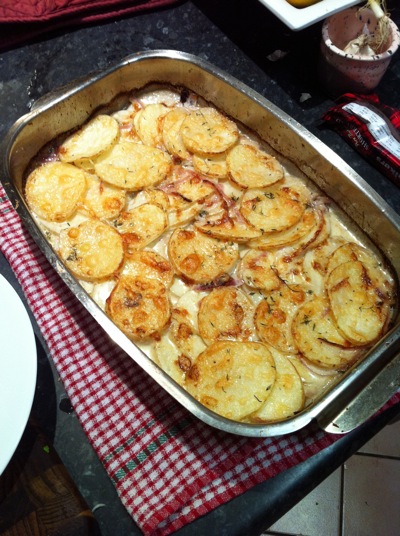 Finished Dauphinoise