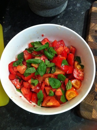 Tomato salad