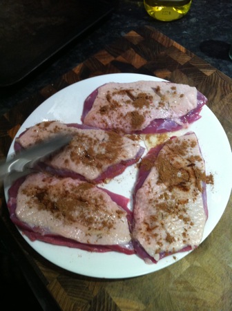 Duck breasts