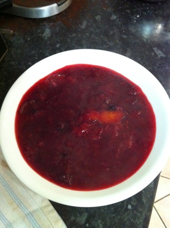 Stewed fruit