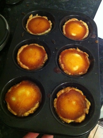 Caramel tarts