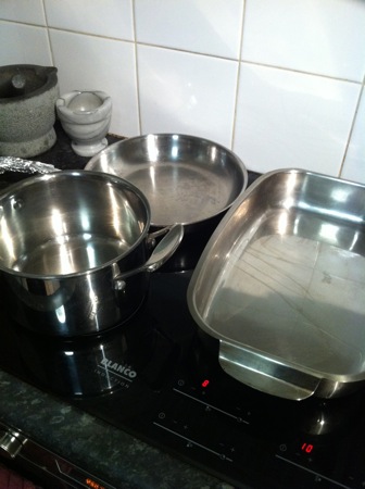 Pots and pans