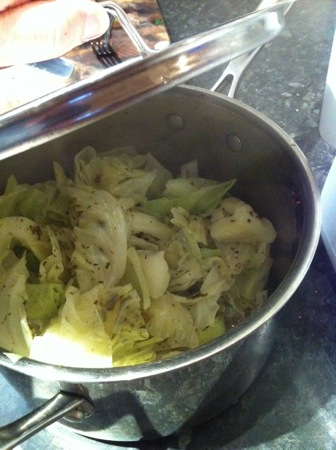 Finished cabbage