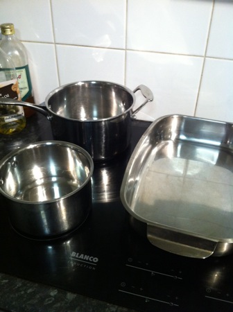 Pots and pans