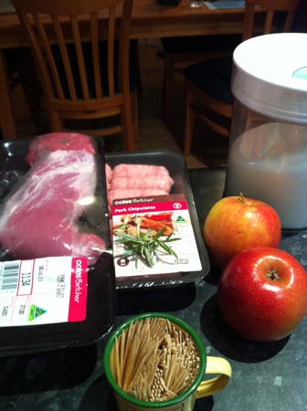 Pork ingredients