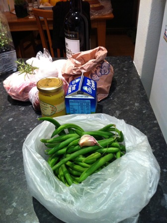 Green bean ingredients