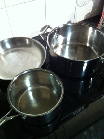 Pots and pans