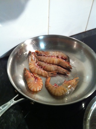 Big prawns