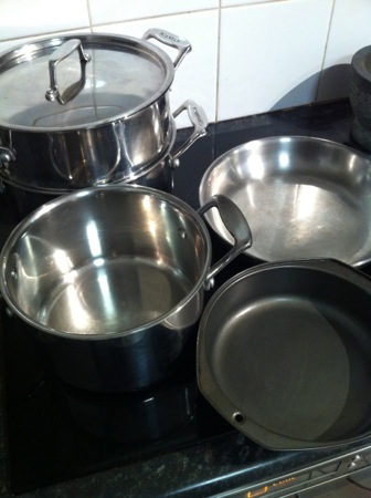 Pots and pans