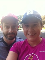 Me and Snookums before the start of the MDC 2011