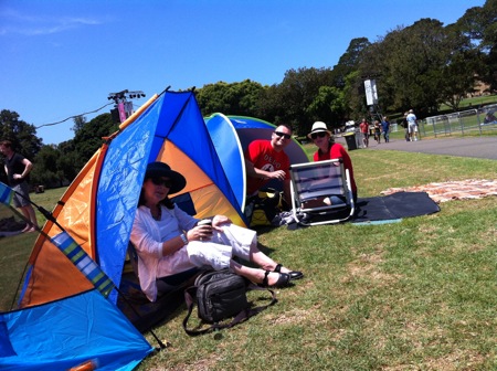 Sally, Issy, and Derek - Opera in the Domain 2011