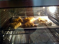 Baking scones