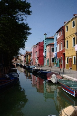 Houses in Burano