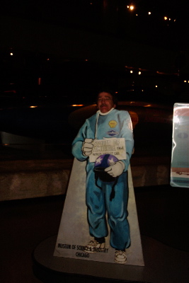 Dad at the Museum of Science and Industry