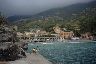 Fishermen in Monterosso