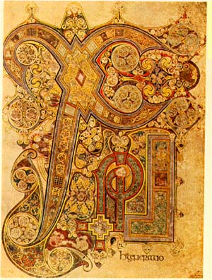 Page from the Book of Kells