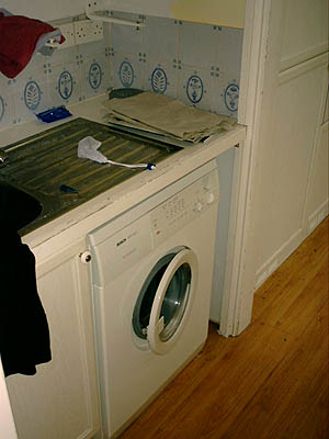The washer...