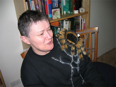 Joanne and her spider