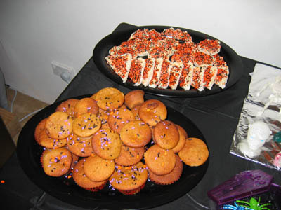 Spiced Pumpkin Cupcakes and Fairy Bread