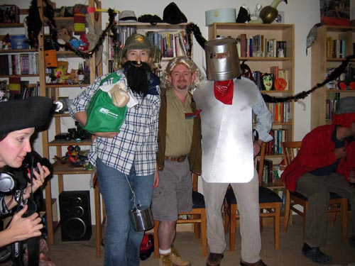 Swagman, Steve Irwin, and Ned Kelly