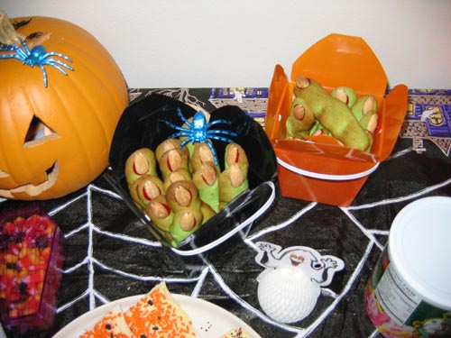 Witches' Finger Cookies