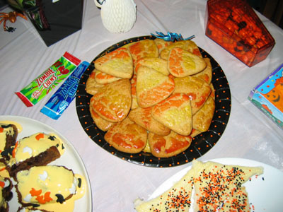 Candy Corn Cookies and Fairy Bread