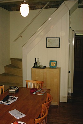 Dining room stairs