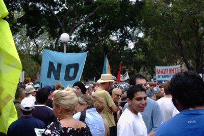 Not your usual group of protestors