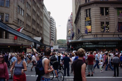 Corner of George and Market