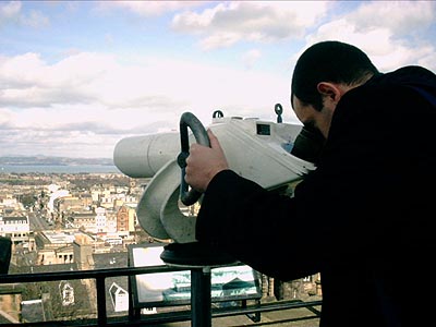 View from top of Camera Obscura...