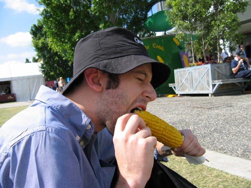 Corn on a stick