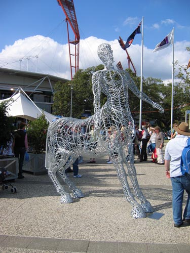 Centaur sculpture