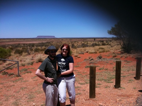 Me and Snookums with Mount Connor