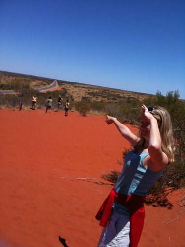 Eileen points the way