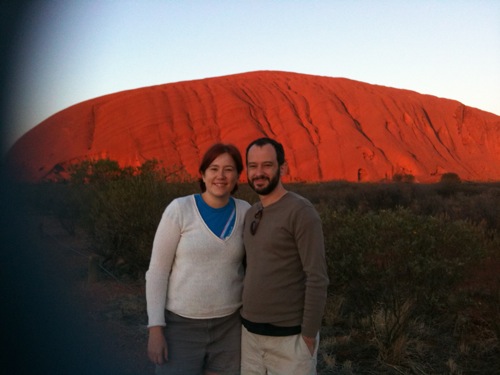 Uluru at dawn