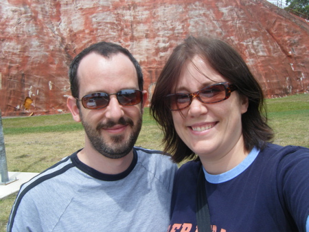 Me and Snookums at Uluru