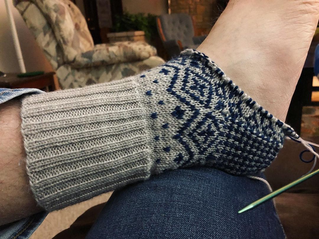 Sock progress