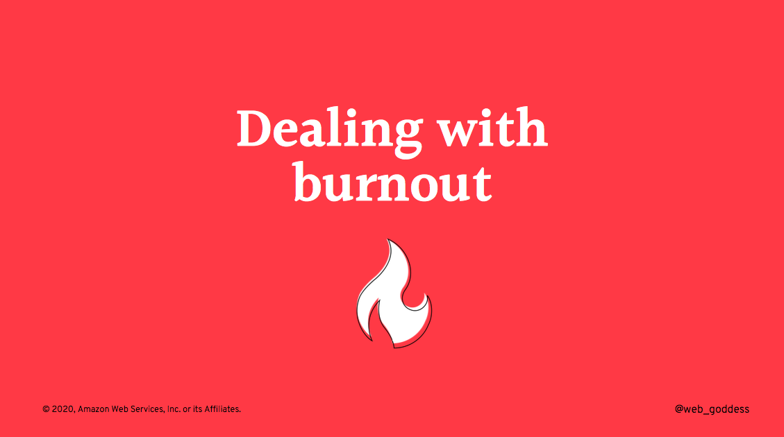 Dealing with Burnout