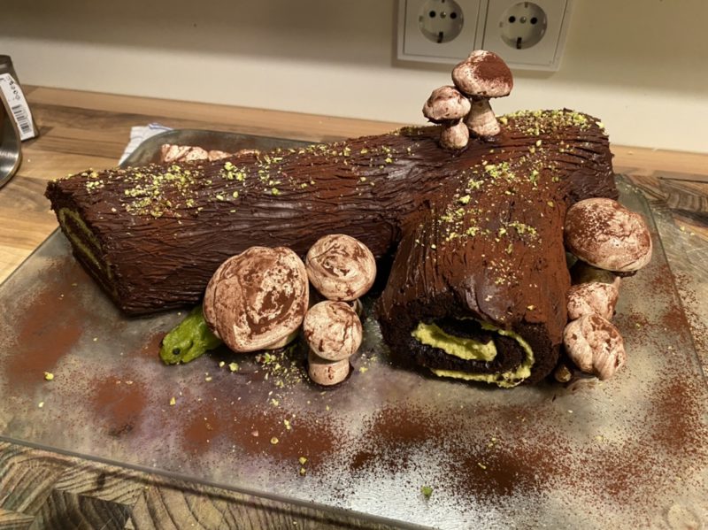 Chocolate Yule Log