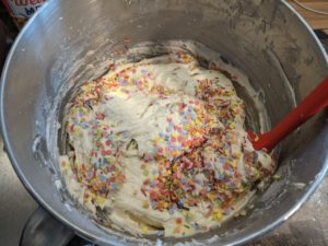 Cake dough