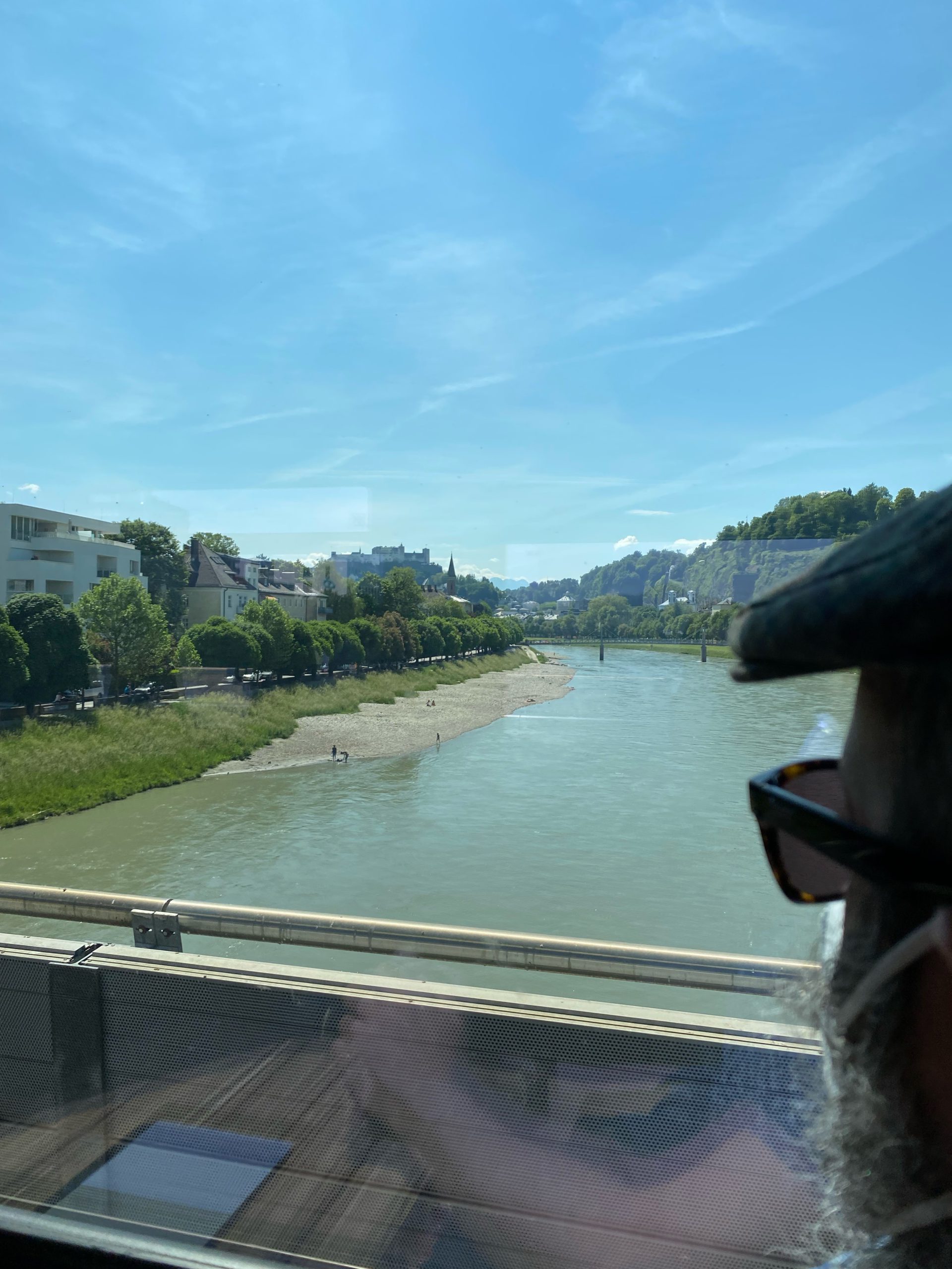 First glimpse of Salzburg