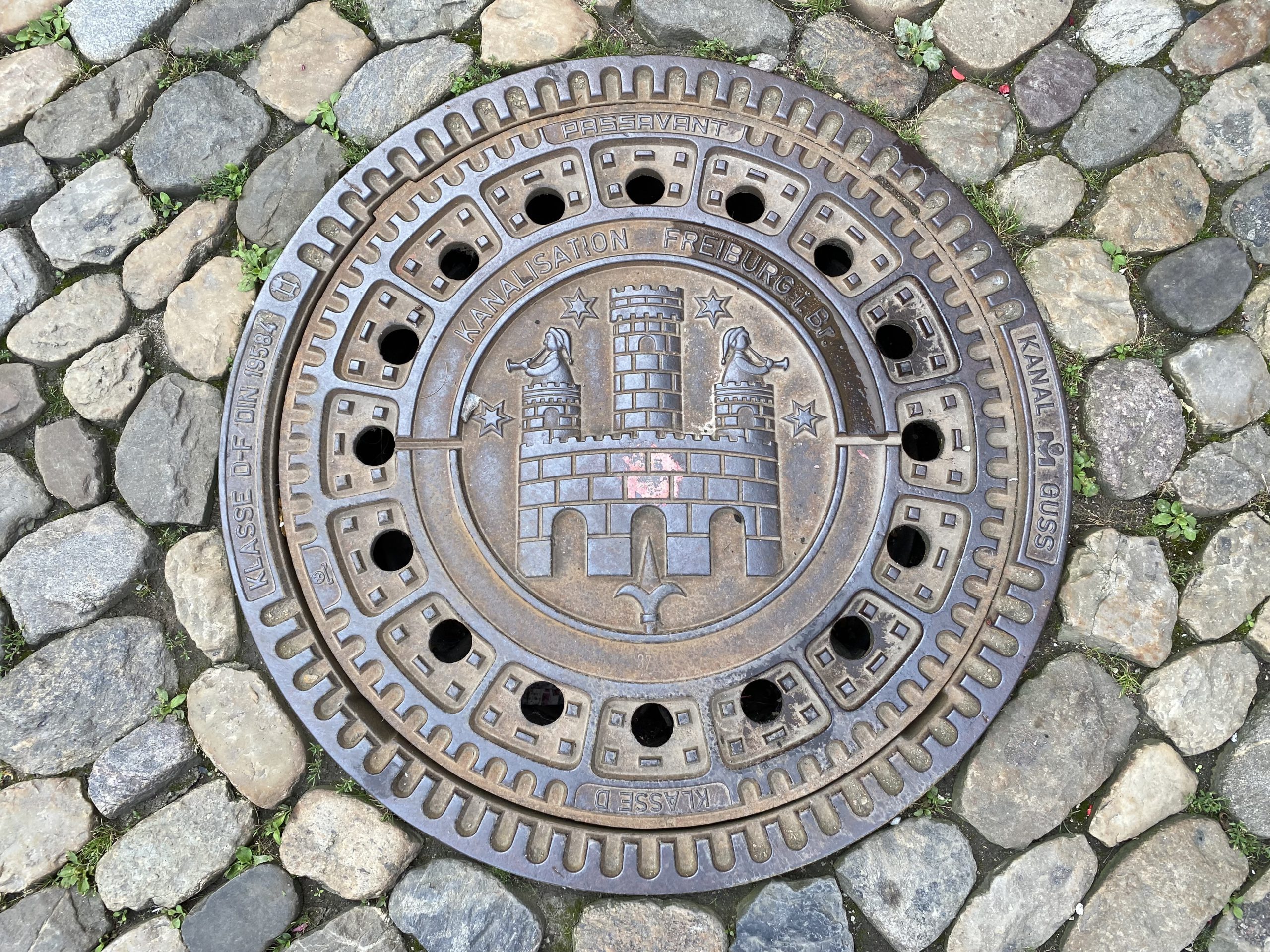 Freiburg manhole cover