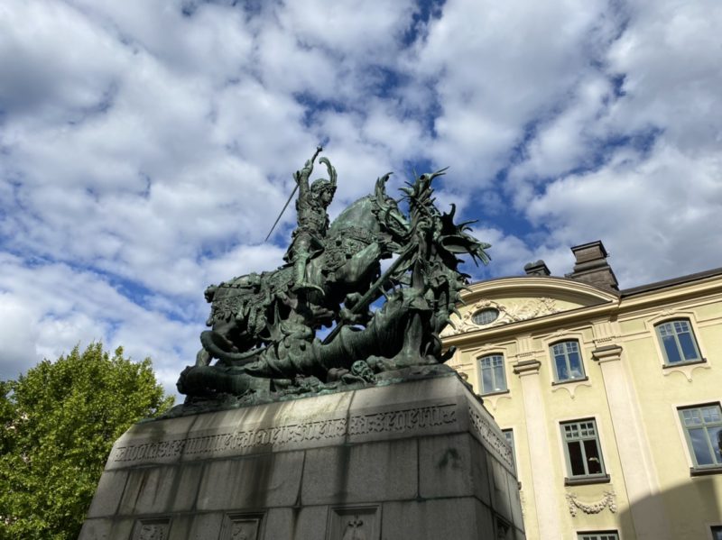 Statue of St. George and the Dragon