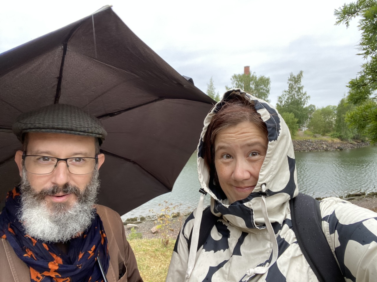 Suomenlinna rain